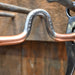 R. Looper #1099 Silver Mounted Port with Copper Bars Bit Tack - Bits R. Looper