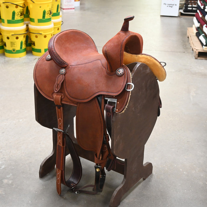 14" MARTIN FX3 BARREL SADDLE Saddles - New Martin Saddlery