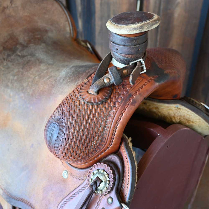 16" USED MARTIN RANCH SADDLE Saddles - Used Martin Saddlery