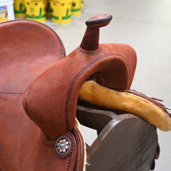 14" MARTIN FX3 BARREL SADDLE Saddles - New Martin Saddlery