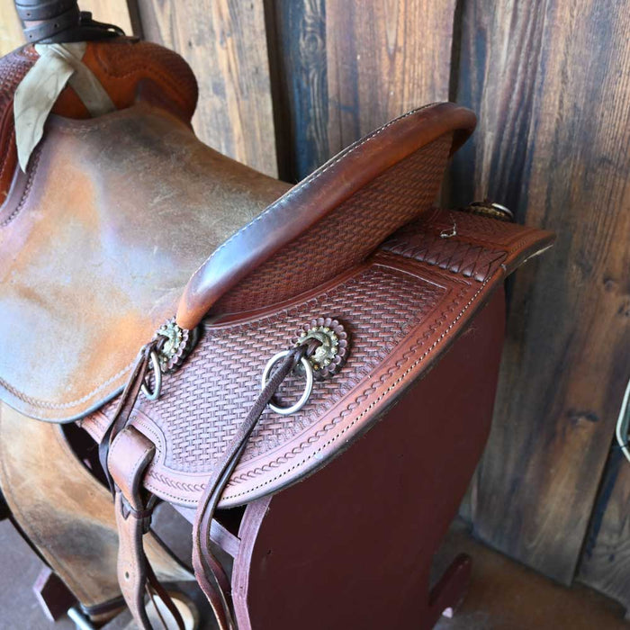 16" USED MARTIN RANCH SADDLE Saddles - Used Martin Saddlery