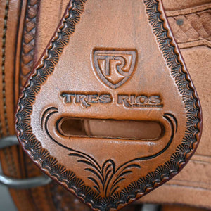 13.5" USED TRES TRIO ROPING SADDLE Saddles Tres Rios   