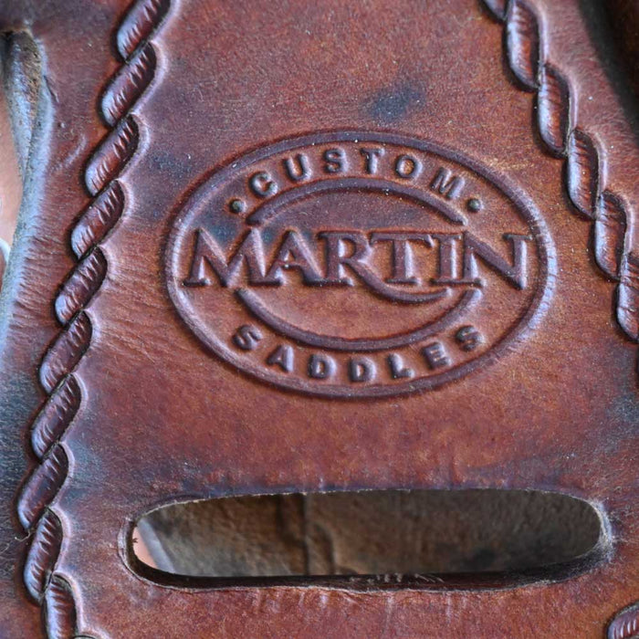 16" USED MARTIN RANCH SADDLE Saddles - Used Martin Saddlery