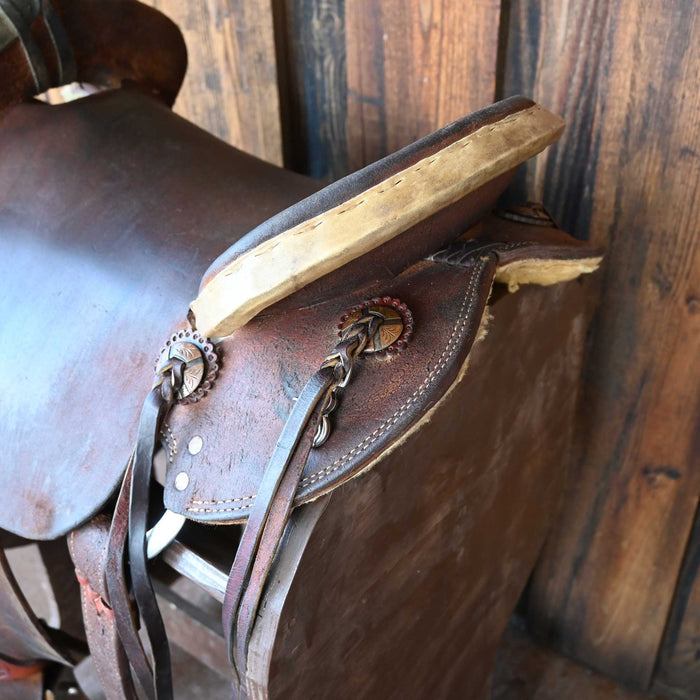 16.5" USED TESKEY'S RANCH SADDLE