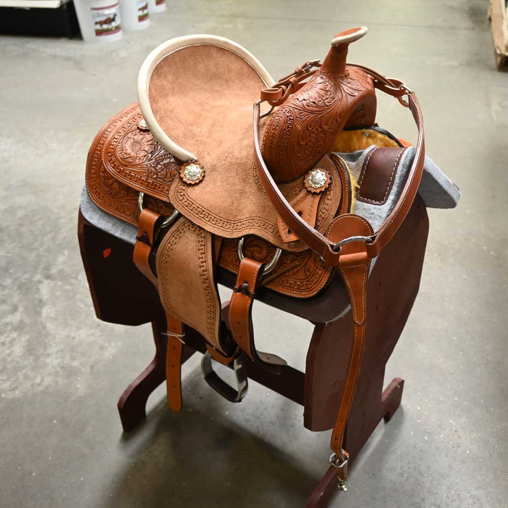 NEW PONY BARREL SADDLE SET Saddles SHOPMADE