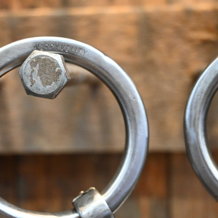 Kerry Kelley Silver Mounted O-Ring Smooth Snaffle Bit