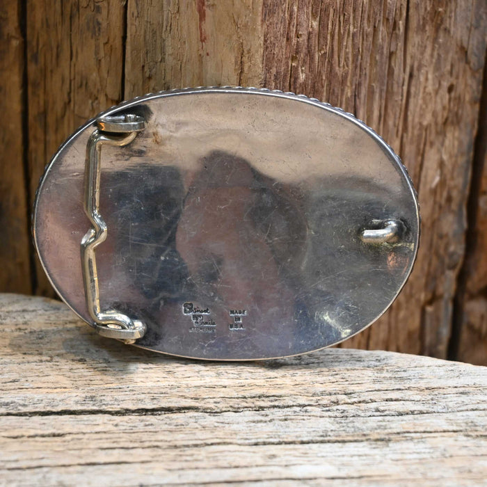 1960's Sunset Trails Bronc Belt Buckle