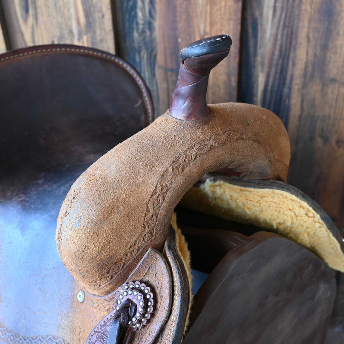 14" USED TODD JEYS BARREL SADDLE