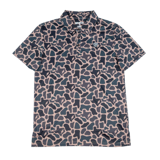 Rock & Roll Denim Men's X Koe Wetzel Tan Polo Shirt MEN - Clothing - Shirts - Short Sleeve Panhandle
