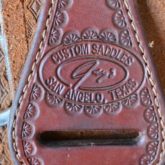 14" USED TODD JEYS BARREL SADDLE