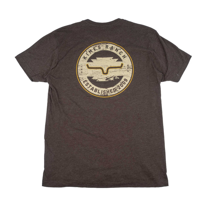 Kimes Ranch Men's Wood Stamp Espresso Tee MEN - Clothing - T-Shirts & Tanks Kimes Ranch