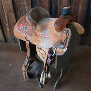 14.5" USED SCOTT THOMAS ROPING SADDLE