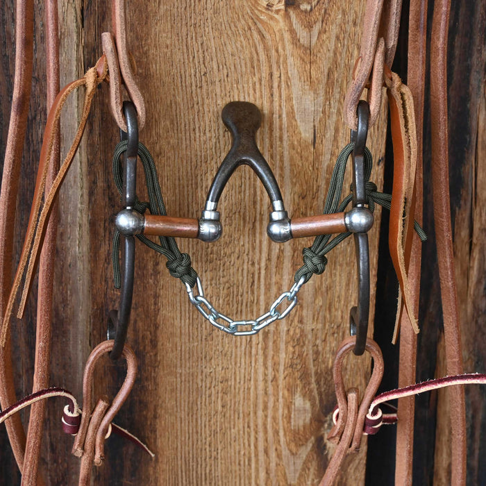 Jim Edwards Cathedral Bridle Rig w/Split Ear Headstall