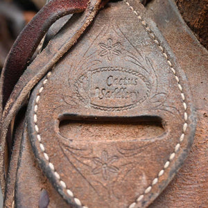 15" USED CACTUS RANCH SADDLE Saddles CACTUS SADDLERY   