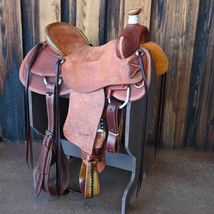 17" TESKEY'S RANCH ASSOCIATION SADDLE