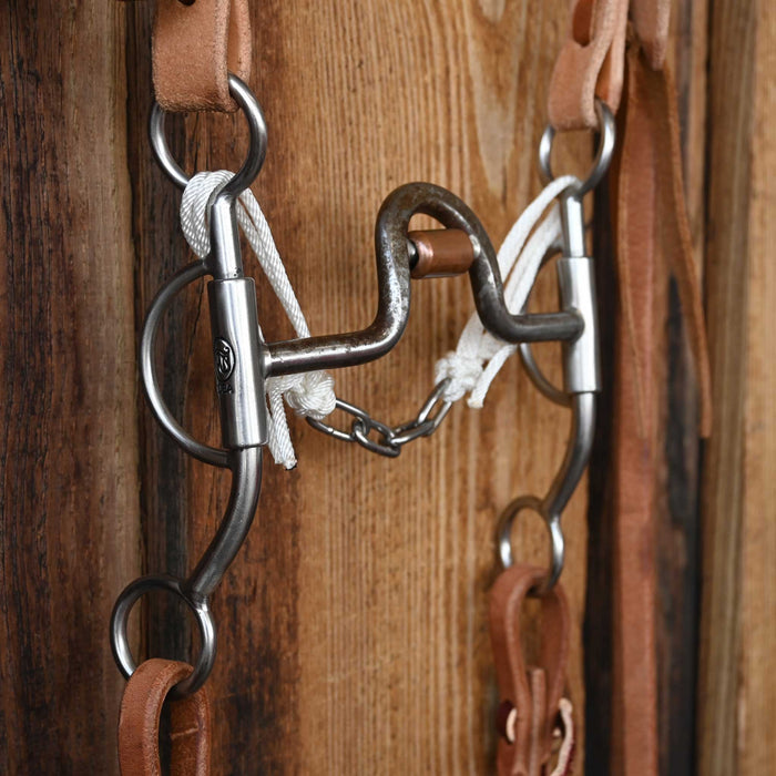 Tom Balding Solid Port Bridle Rig w/Split Ear Headstall