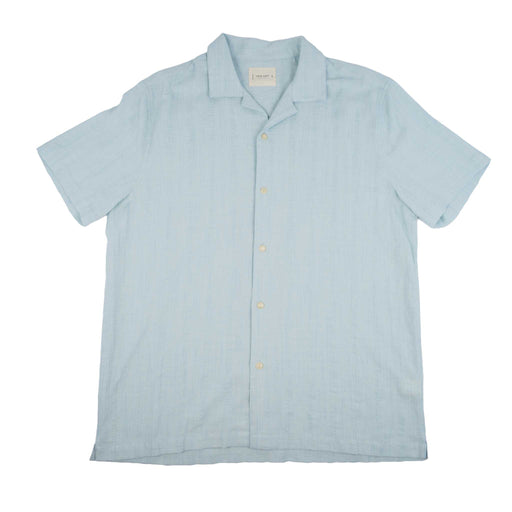 True Grit Light Blue Button Down Shirt MEN - Clothing - Shirts - Short Sleeve TRUE GRIT