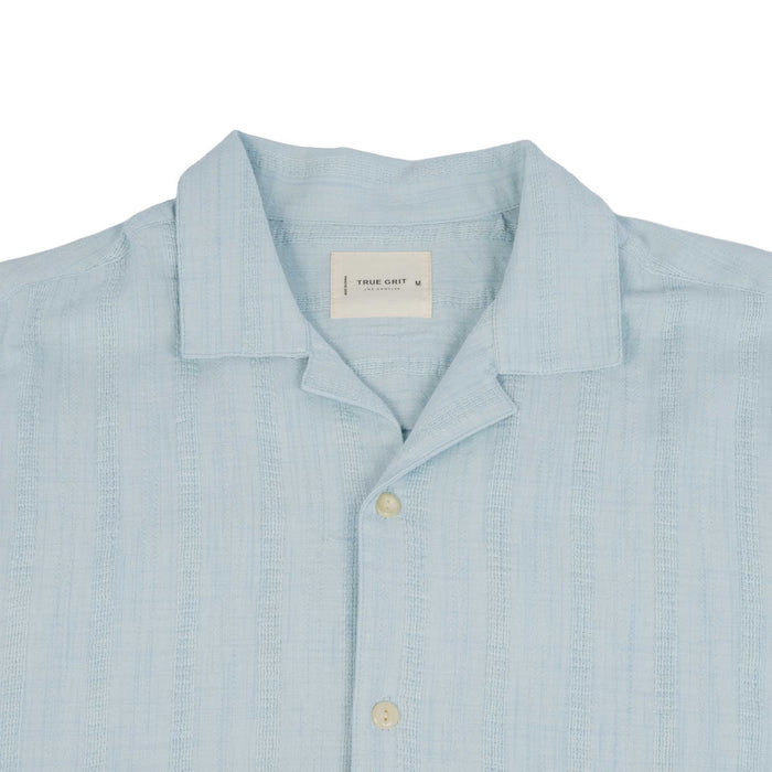 True Grit Light Blue Button Down Shirt MEN - Clothing - Shirts - Short Sleeve TRUE GRIT