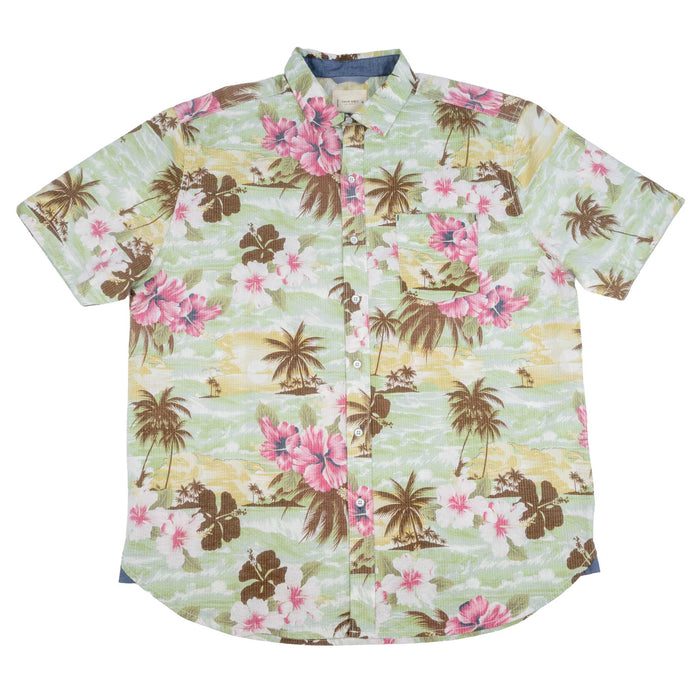 True Grit Floral Pocket Button Down Shirt MEN - Clothing - Shirts - Short Sleeve TRUE GRIT