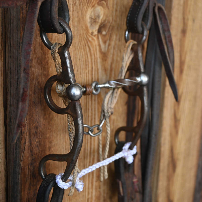 Kerry Kelley Slow Twist Dogbone Bridle Rig w/Split Ear Headstall