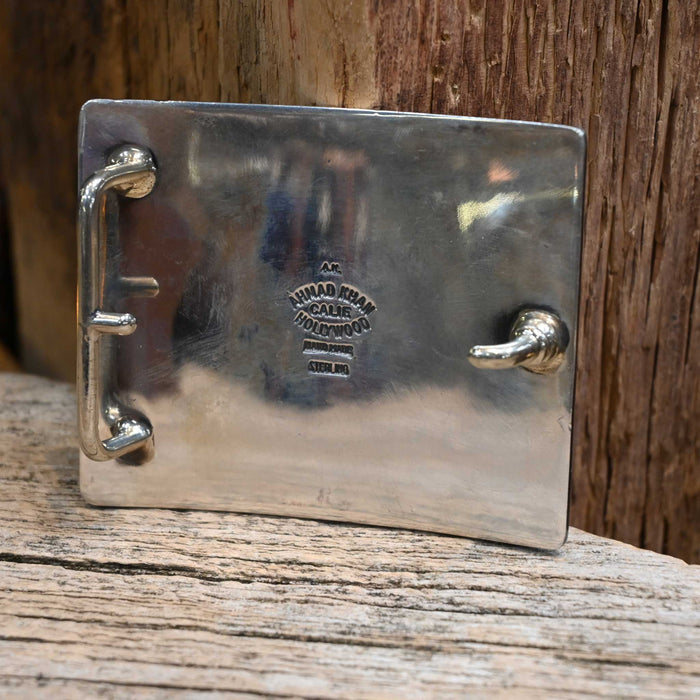 1980's - 90's Ahmad Khan Horseshoe Belt Buckle