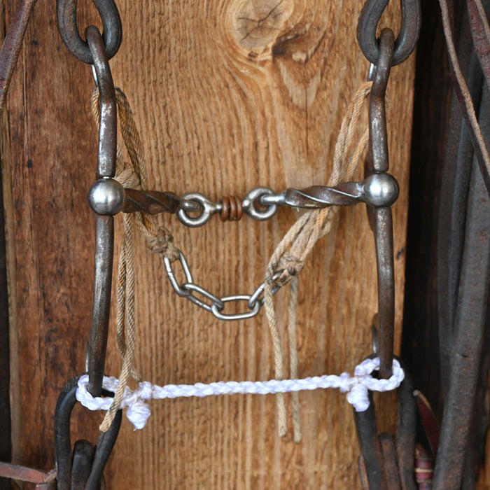 Kerry Kelley Slow Twist Dogbone Bridle Rig w/Split Ear Headstall