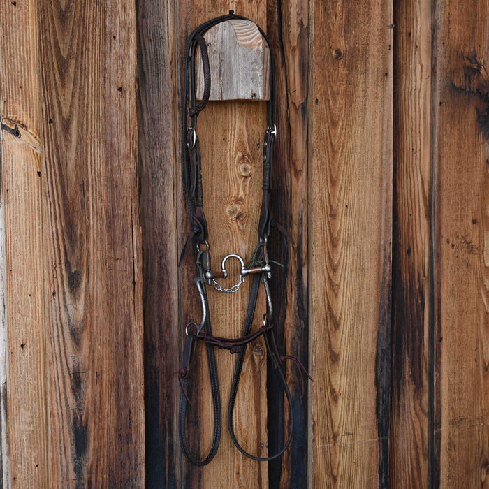 Kerry Kelley 20 Correction Bridle Rig w/Single Ear Headstall