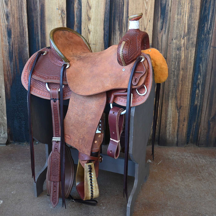 15.5" TESKEY'S RANCH ASSOCIATION SADDLE