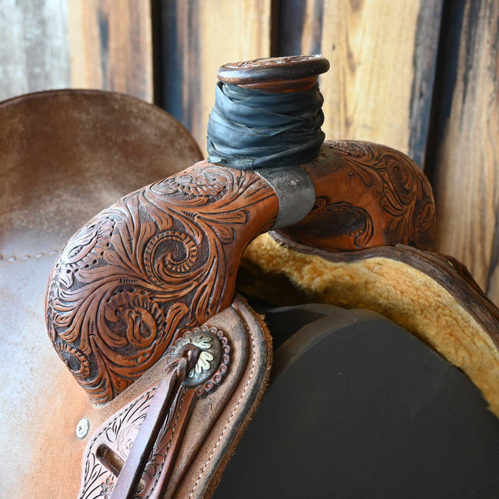 14.5" USED CACTUS RANCH SADDLE