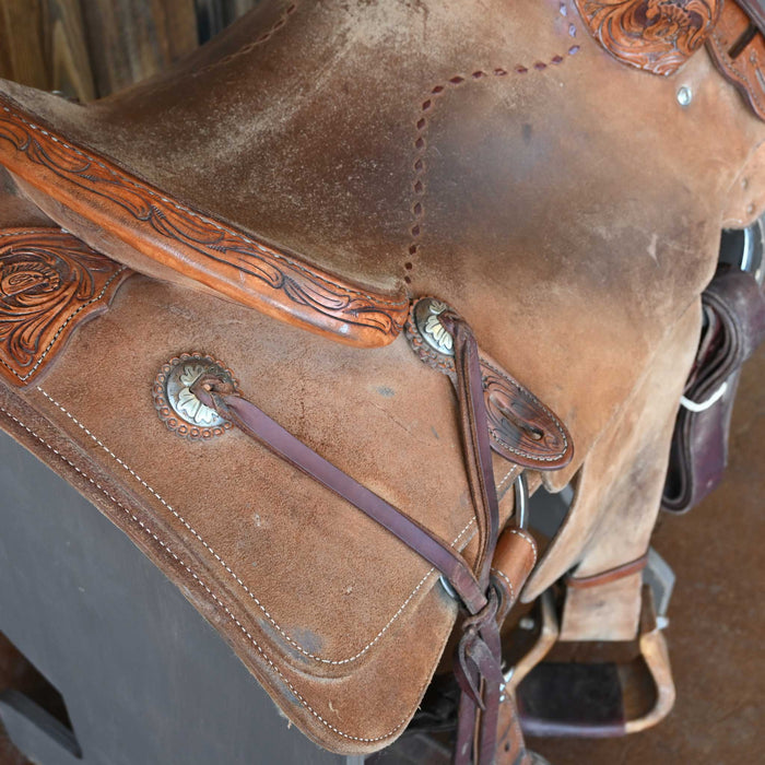 14.5" USED CACTUS RANCH SADDLE