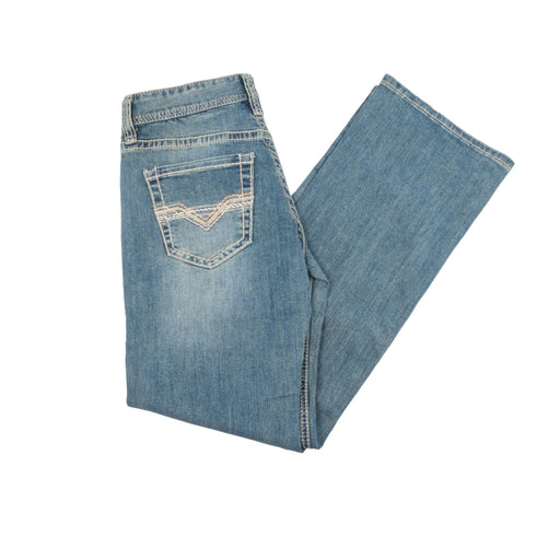 Rock & Roll Denim Men's Double Barrel Straight Ladder Stitch Bootcut Jean MEN - Clothing - Jeans Panhandle
