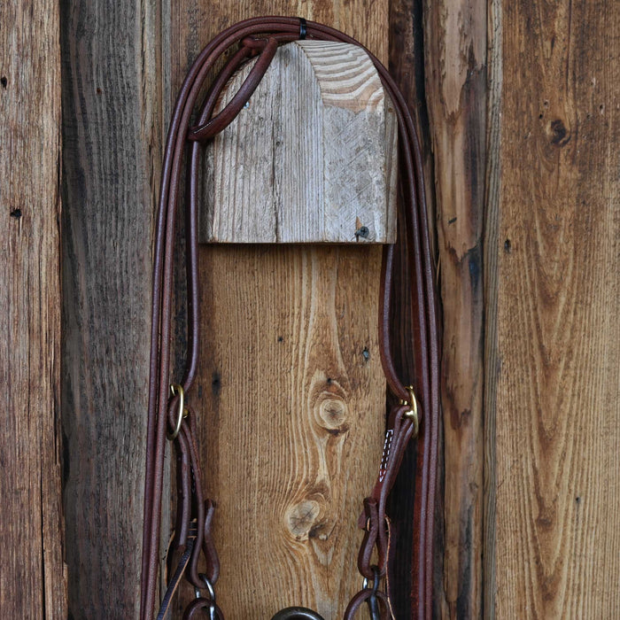 Kurtis Rudelbach Solid Port Bridle Rig w/All New Leather