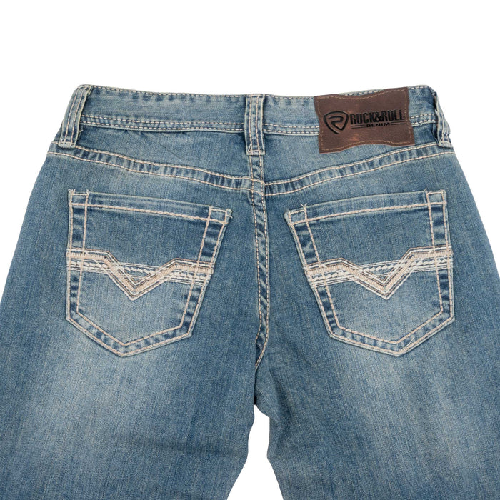 Rock & Roll Denim Men's Double Barrel Straight Ladder Stitch Bootcut Jean MEN - Clothing - Jeans Panhandle