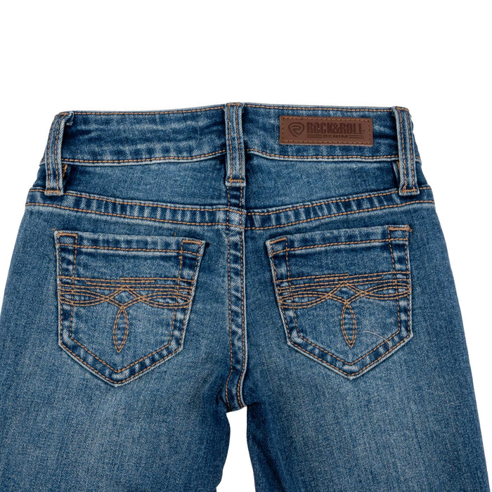 Rock & Roll Denim Girl's Double Coin Pocket Bootcut Jean KIDS - Girls - Clothing - Jeans Panhandle