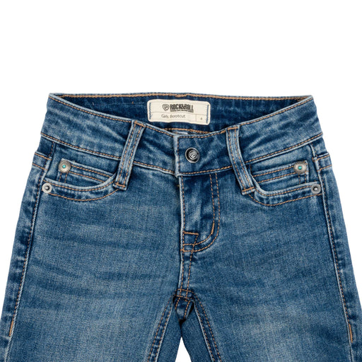 Rock & Roll Denim Girl's Double Coin Pocket Bootcut Jean KIDS - Girls - Clothing - Jeans Panhandle