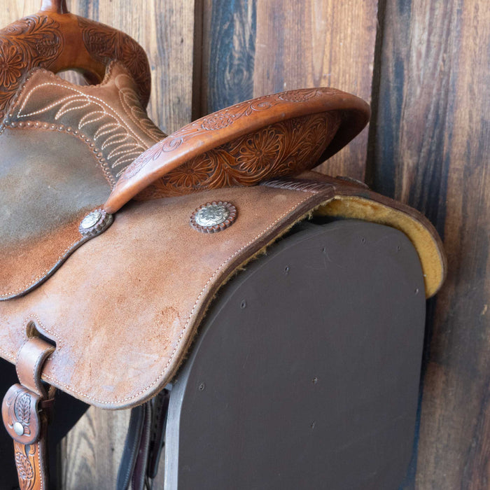 14.5" USED MARTIN CROWN C BARREL SADDLE