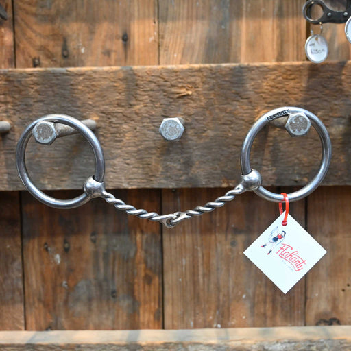 Flaharty O-Ring Twisted Wire Snaffle Bit Tack - Bits Flaharty