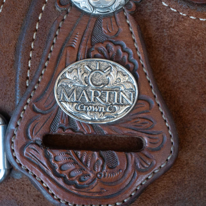 14.5" USED MARTIN CROWN C BARREL SADDLE