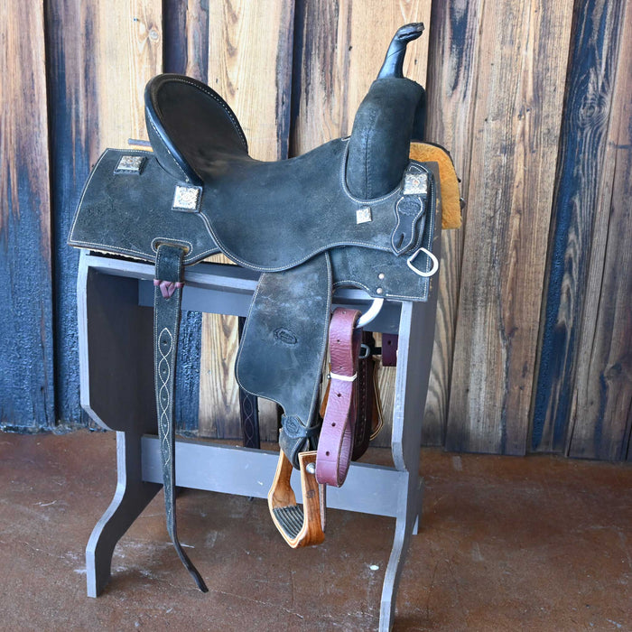 15" USED SLATON BARREL SADDLE