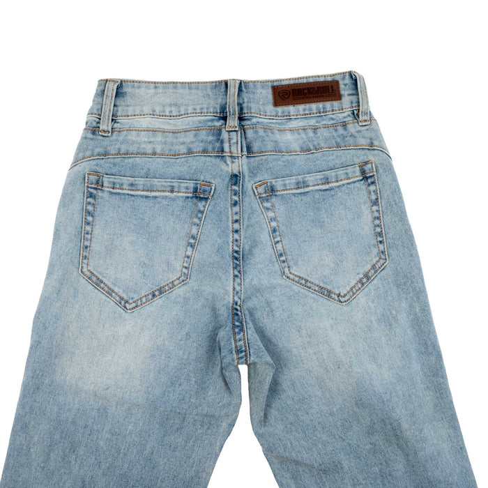 Rock & Roll Denim Women's Released Hem High Rise Trouser WOMEN - Clothing - Jeans Panhandle