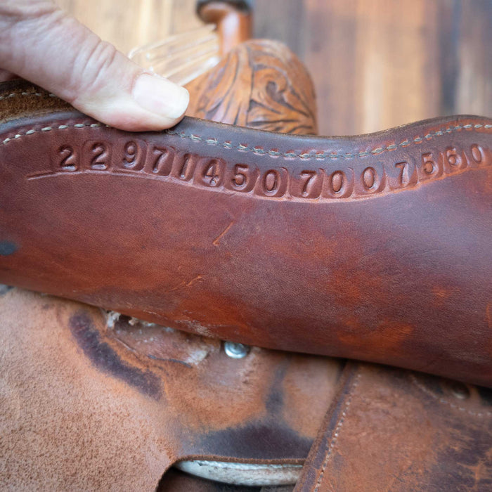 14.5" USED MARTIN CROWN C BARREL SADDLE