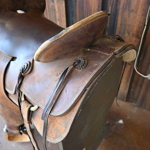 15.5" USED HR RANCH SADDLE