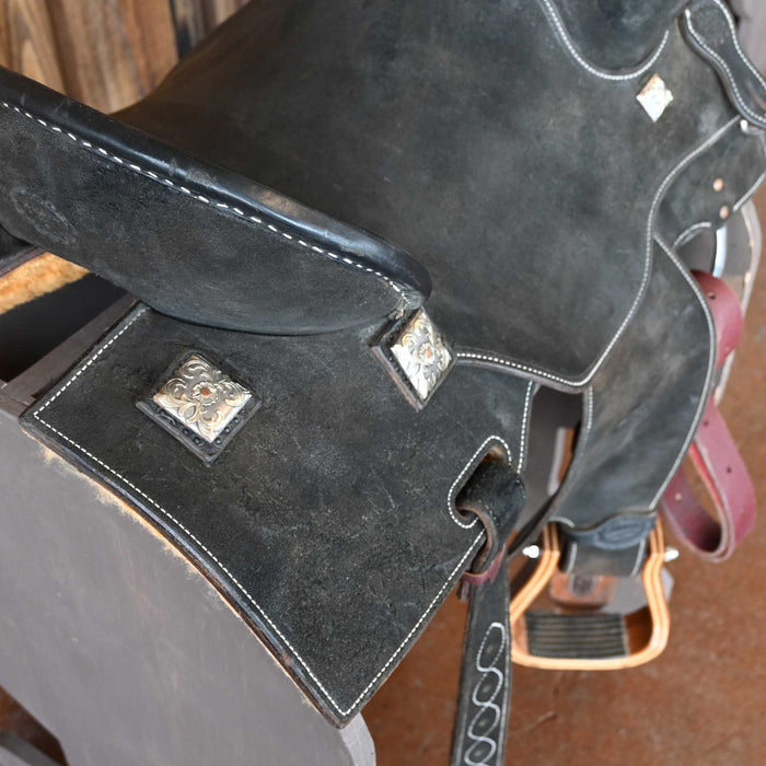 15" USED SLATON BARREL SADDLE