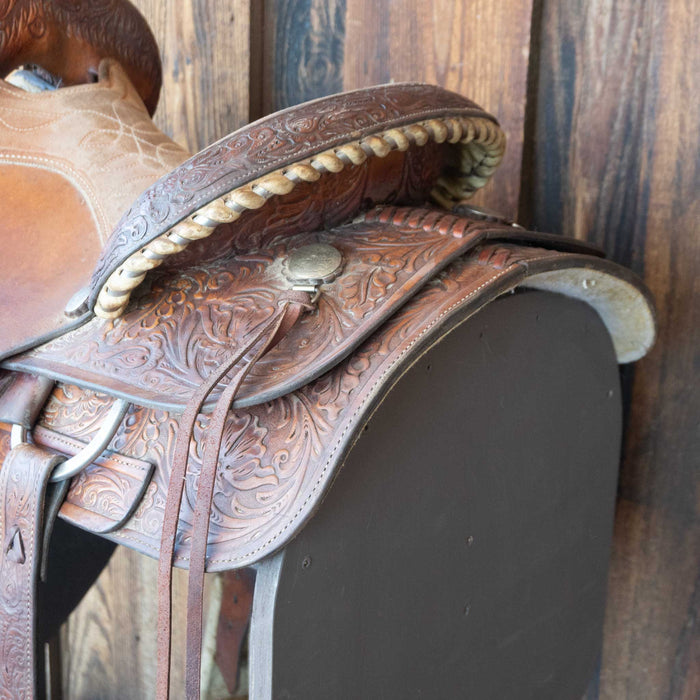 13.5" USED CIRCLE Y ALL AROUND SADDLE Saddles - Used Circle Y Saddlery