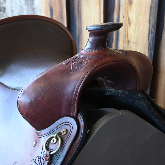 17" USED TUCKER TRAIL SADDLE Saddles - Used Tucker