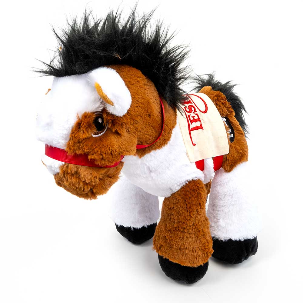 Teskey's 12" Plush Brown and White Paint Horse Toy KIDS - Accessories - Toys Teskey's