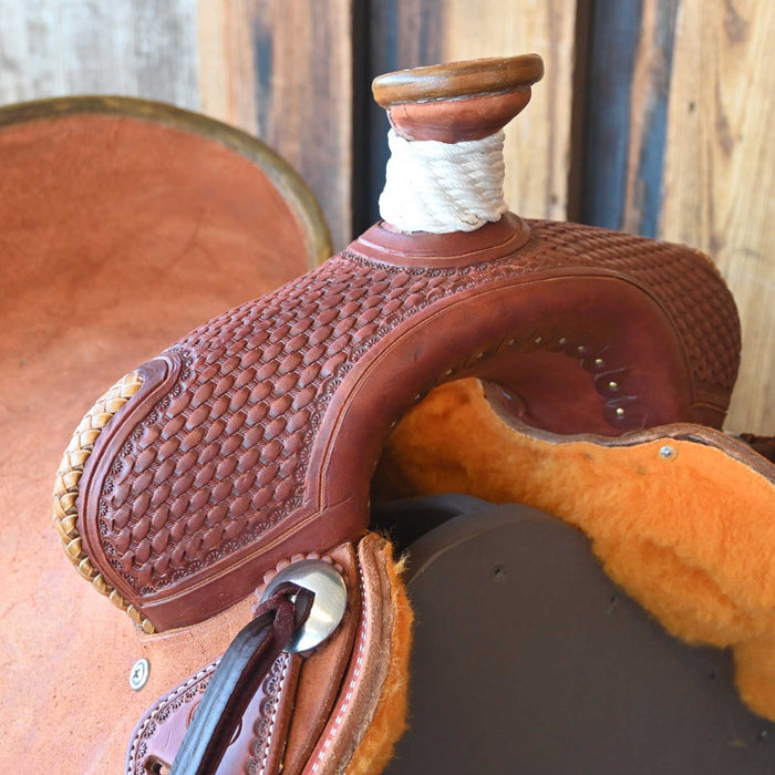 17" TESKEY'S RANCH ASSOCIATION SADDLE
