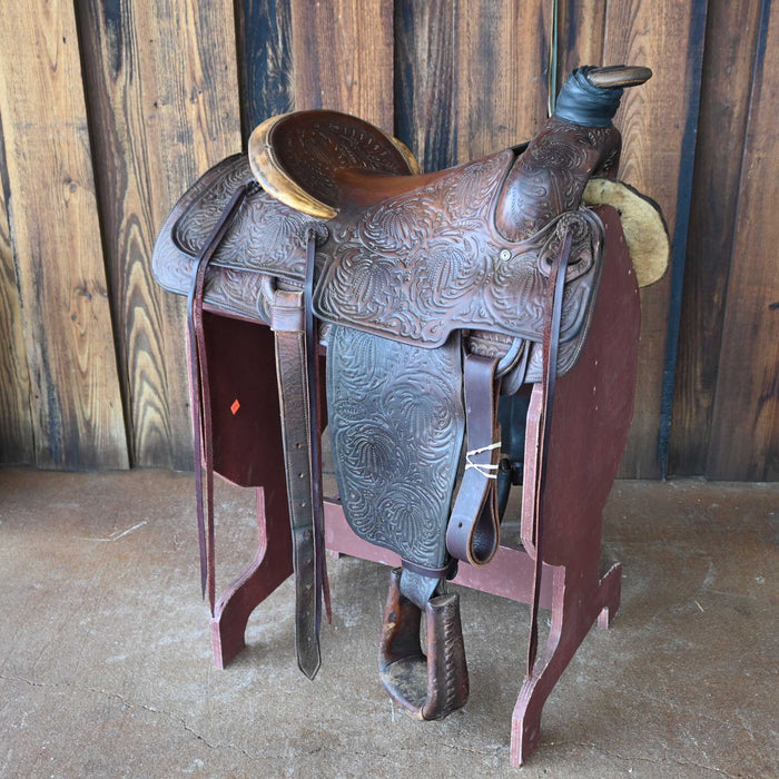 Antique Carl Darr Saddle