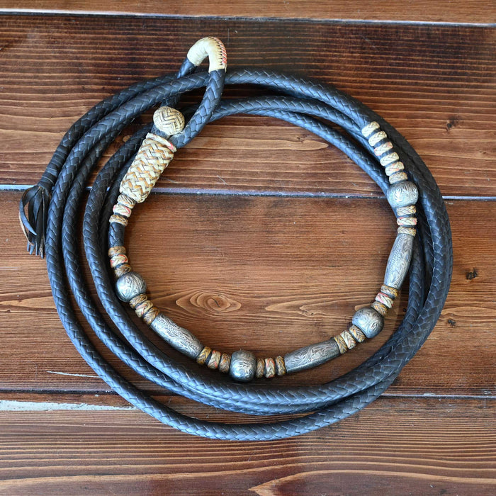 Vintage leather & Rawhide Set Hobbles & Rope