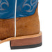 Anderson Bean Men's Square Toe Havana Tag Boar Royal Blue Western Boot MEN - Footwear - Exotic Western Boots Anderson Bean Boot Co.